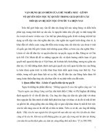 TIỂU LUẬN   vận DỤNG QUAN điểm TRIẾT học mác   lê NIN về QUYỀN dân tộc tự QUYẾT TRONG GIẢI QUYẾT các mối QUAN hệ dân tộc ở nước TA HIỆN NAY