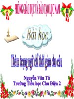 Thêm trạng ngữ chỉ thời gian cho câu LTVC lớp 4 số 5 