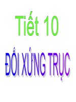 TRỤC đỗi XỨNG 