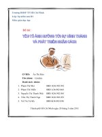 Đề tài Các yếu tố ảnh hưởng đến sự hình thành và phát triển nhân cách của con người