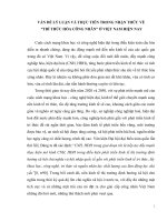 TIỂU LUẬN   vấn đề lý LUẬN và THỰC TIỄN TRONG NHẬN THỨC về TRI THỨC hóa CÔNG NHÂN ở VIỆT NAM HIỆN NAY