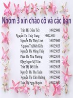 Hoạt động tuần hoàn TNXH lớp 3 số 6 