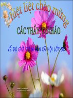 Hoạt động thần kinh tiếp theo TNXH lớp 3 số 10 