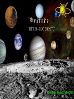 VẬT lý 9 TIẾT 28 lực điện từ 