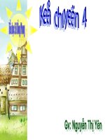 KỂ CHUYỆN bàn CHÂN kì DIỆU 