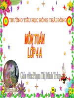 THƯƠNG có CHỮ số 0 