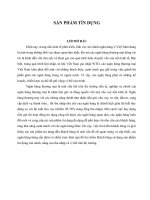 Sản phẩm tín dụng 