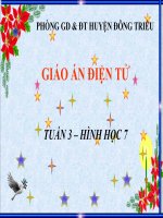 CÁC góc tạo bởi một ĐƯỜNG THẲNG cắt HAI ĐƯỜNG THẲNG 