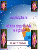 Vệ sinh thần kinh TNXH lớp 3 số 14 