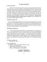 Đề tài Giúp học sinh học tốt câu bị động và một số dạng bài tập trắc nghiệm