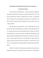 TIỂU LUẬN   xây DỰNG TINH THẦN đoàn kết THỐNG NHẤT TRONG CHI bộ THEO DI CHÚC của CHỦ TỊCH hồ CHÍ MINH