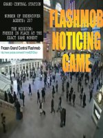 frozen grand central flashmob  noticing game solutions 