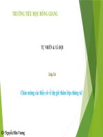 Vệ sinh thần kinh TNXH lớp 3 số 7 