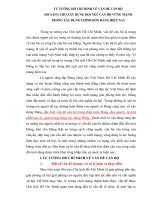 TIỂU LUẬN   tư TƯỞNG hồ CHÍ MINH về vấn đề cán bộ SOI SÁNG CHO xây DỰNG độ NGŨ cán bộ VỮNG MẠNH TRONG xây DỰNG và CHỈNH đốn ĐẢNG HIỆN NAY