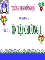 HH6 tiet 13   on tap chuong i 
