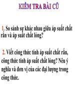 BÌNH THÔNG NHAU, máy nén THỦY lực 