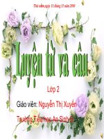 MỞ RỘNG vốn từ NGỮ   từ NGỮ về TÌNH cảm dấu PHẨY 