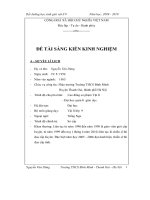 Đề tài Bồi dưỡng học sinh giỏi môn vật lí 9