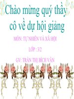 Một số hoạt động ở trường (tiếp theo) TNXH lớp 3 số 3 