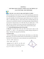 Khóa luận Giúp học sinh trung học phổ thông vượt qua những sai lầm trong lập luận toán học phần hình học