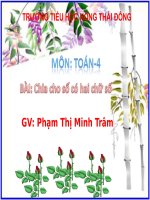 CHIA CHO số có 2 CHỮ số TIẾP THEO 