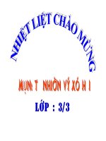 Vệ sinh thần kinh TNXH lớp 3 số 8 