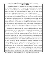 Đề tài Một số hoạt động nhằm nâng cao chất lượng tiết Sinh hoạt chào cờ