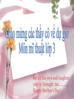 VẼ cái BÌNH ĐỰNG nước 