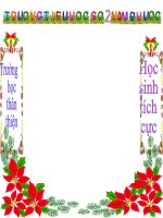 Bài giảng an toàn giao thông lớp 1 