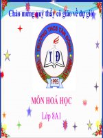 Bài 5  nguyên tố hoá học 