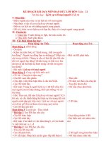 Kế hoạch bài dạy đạo đức lớp 4 tuần 21 đến 30 (2) 