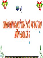 Bài 7  sự vận động tự quay quanh trục của trái đất và các hệ quả 1 