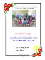 Mot so bien phap day tre mgb 3 4 tuoi biet quan tam chia se voi moi nguoi xung quanh 