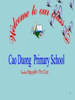 bài giảng điện tử Sports and games