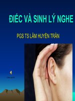 Bài Giảng Điếc Và Sinh Lý Nghe