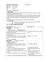 Giáo án môn lịch sử lớp 4 tuần 33 