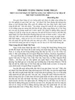 Một vài cảm nhận về những sáng tác mới của các họa sĩ trẻ việt nam đương đại 