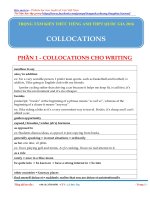 best COLLOCATIONS English for students