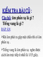 Bài 15  chống ô nhiễm tiếng ồn 