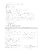 Giáo án môn lịch sử lớp 4 tuần 30 