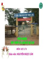 bài 34 máy phát điện xoay chiều 