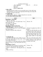 Giáo án môn khoa học lớp 4 tiết 46 