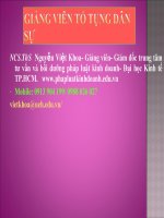 Khái Niệm, Đối Tượng Và Phương Pháp Điều Chỉnh Luật Tố Tụng Dân Sự