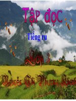 Tuần 8  tiếng ru 