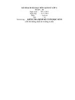 Giáo án môn lịch sử lớp 4 tuần 35 