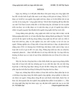 Nghiên cứu alkaloid  quy trình tách chiết một số chất có bản chất là alkaloid