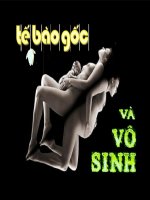 Bài Giảng Tế Bào Gốc Và Vô Sinh