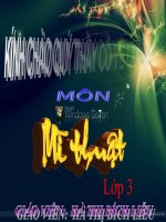 Bài 12  đề tài ngày nhà giáo việt nam   mĩ thuật 3 