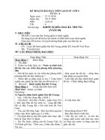 Giáo án môn lịch sử lớp 4 tuần 6 