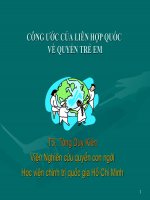 Bài Giảng Công Ước Của Liên Hợp Quốc Về Quyền Trẻ Em